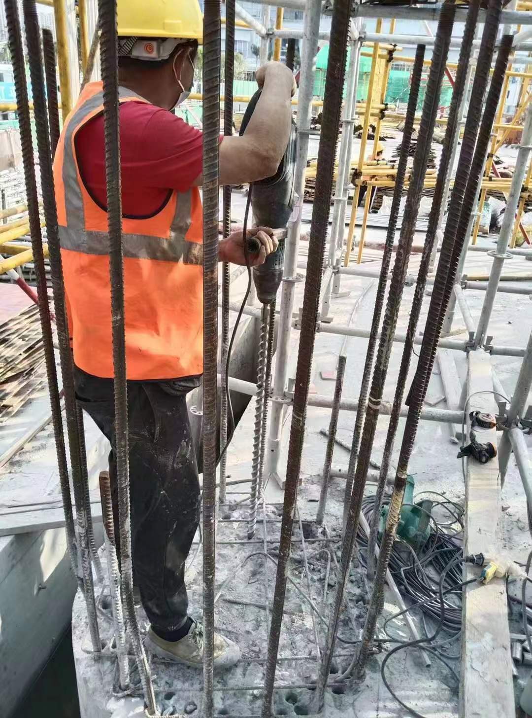 蚌埠增大截面法加固框架柱施工方案